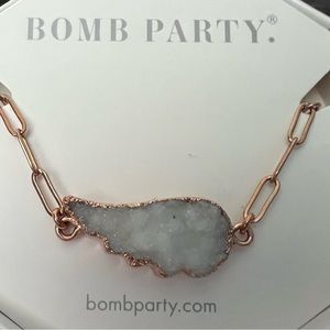 Bomb Party Druzy Bracelet